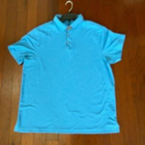 Champion Men's Polo Shirt Short Sleeve XL Blue Excellent Condition